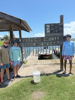 Fishing in Port Aransas, Texas