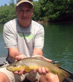 Fishing in Roswell, Georgia