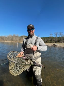 Fishing in Broken Bow, Oklahoma