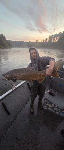 Fishing in Harrietta, Michigan