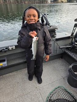 Fishing in Lake Stevens, Washington