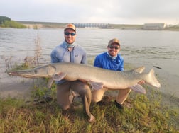 Fishing in Coldspring, Texas