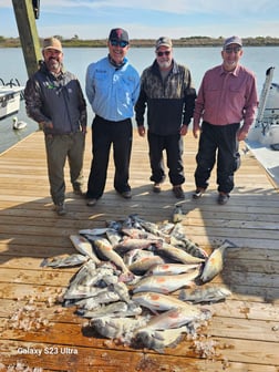 Fishing in Port O'Connor, Texas