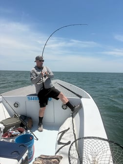 Fishing in Wanchese, North Carolina