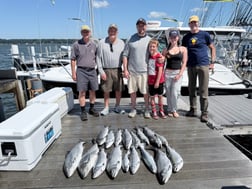 Fishing in Whitehall, Michigan