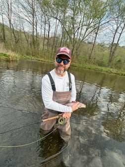 Fishing in Broken Bow, Oklahoma