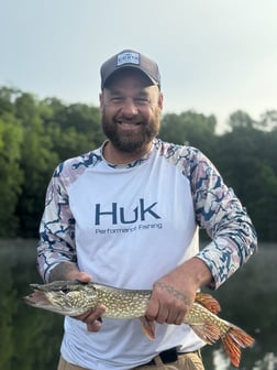 Fishing in Harrietta, Michigan