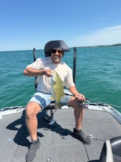 Fishing in Belle River, Canada