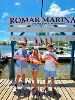 Fishing in Orange Beach, Alabama