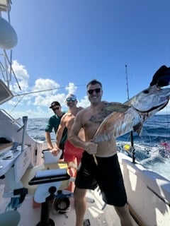 Fishing in Fajardo, Puerto Rico
