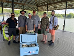 Fishing in Quinlan, Texas