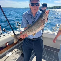 Fishing in Williamsburg, Michigan