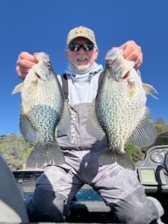 Fishing in Hidden Valley Lake, California