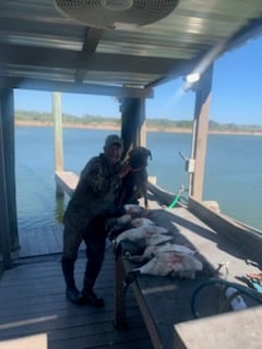 Fishing in Port Isabel, Texas