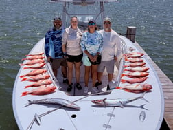 Fishing in Port Mansfield, Texas
