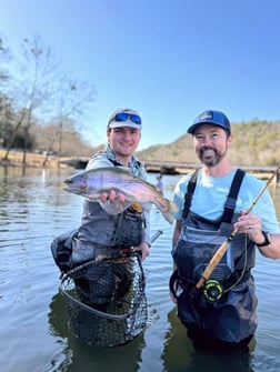 Fishing in Broken Bow, Oklahoma