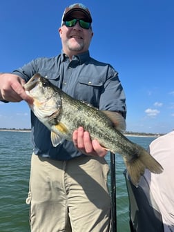 Fishing in Canyon Lake, Texas