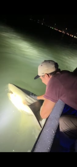 Fishing in Port Isabel, Texas