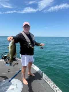 Fishing in Belle River, Canada