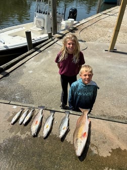 Fishing in Bon Secour, Alabama