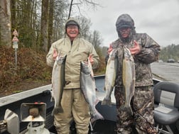 Fishing in Toledo, Washington