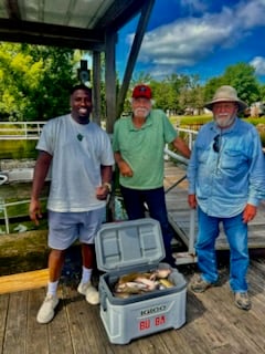 Fishing in Alba, Texas