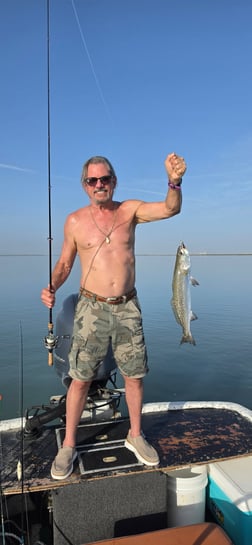 Fishing in Port Isabel, Texas