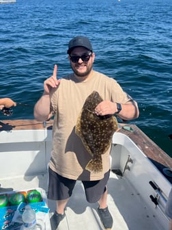Fishing in Keyport, New Jersey