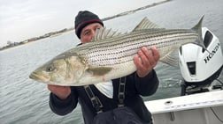 Fishing in Howard Beach, New York