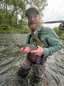 Fishing in Broken Bow, Oklahoma