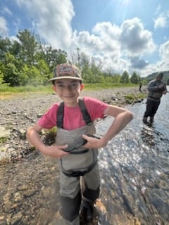 Fishing in Broken Bow, Oklahoma