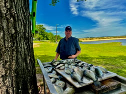 Fishing in Alba, Texas