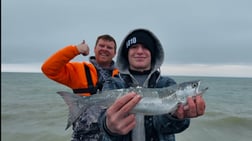 Coho Salmon Fishing in