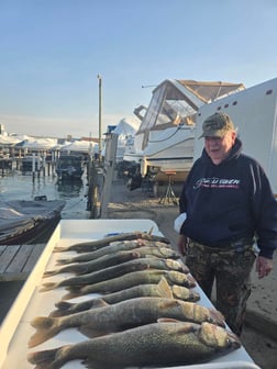 Fishing in Wyandotte, Michigan