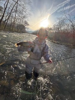 Fishing in Broken Bow, Oklahoma