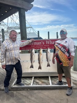 Fishing in Port Aransas, Texas