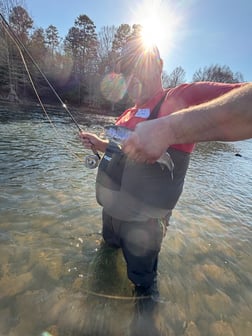 Fishing in Broken Bow, Oklahoma