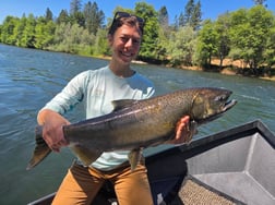 Fishing in Trail, Oregon