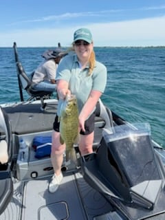Fishing in Belle River, Canada