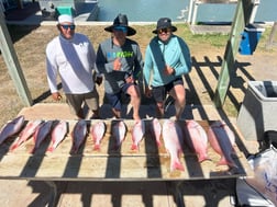 Fishing in Port Isabel, Texas
