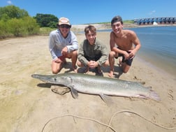 Fishing in Coldspring, Texas