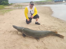 Fishing in Coldspring, Texas