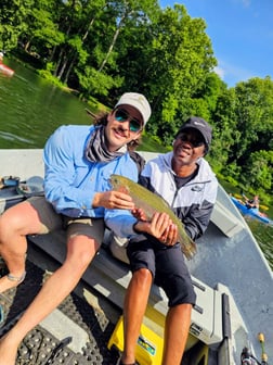 Fishing in Broken Bow, Oklahoma