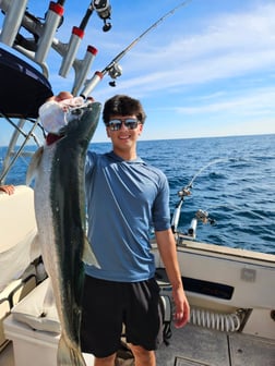 Fishing in Port Washington, Wisconsin