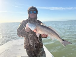 Fishing in Port Mansfield, Texas