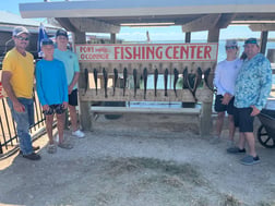 Fishing in Port O'Connor, Texas
