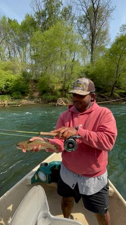 Fishing in Roswell, Georgia