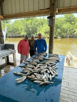 Fishing in Delacroix, Louisiana