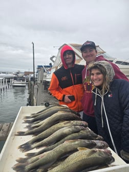 Fishing in Wyandotte, Michigan