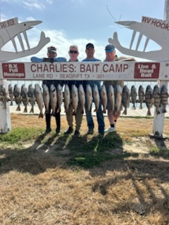 Fishing in Port O'Connor, Texas